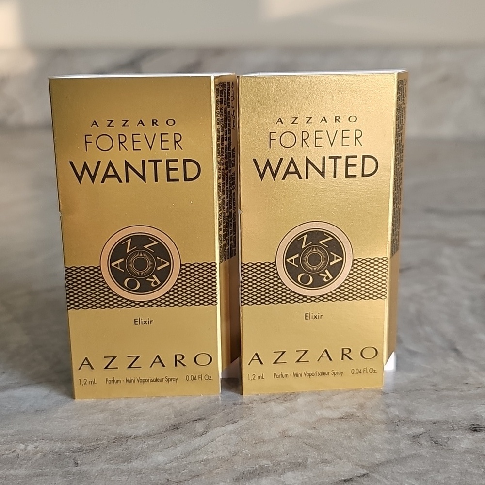 2X Azzaro Forever Wanted Elixir Samples